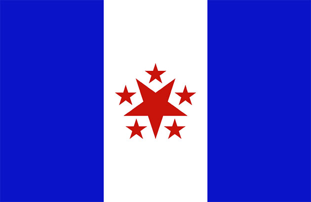 Bandeira_Revolta dos Búzios. Autor: Tonyjeff. Wikimedia Commons. Domínio público.