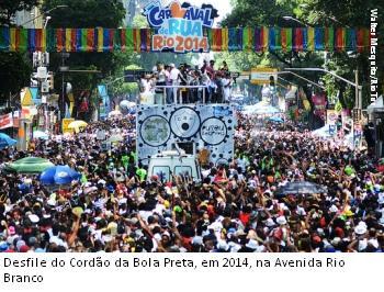 Bloco Cordão da Bola Preta Rio Branco - RJ - Fotos Walter Mesquita