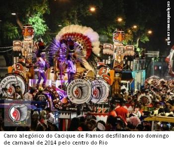 cacique de ramos desfile domingo 2014