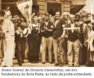 caveirinha bola preta década de 1920