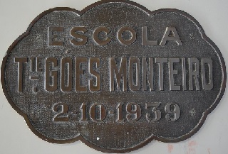 placa inauguração