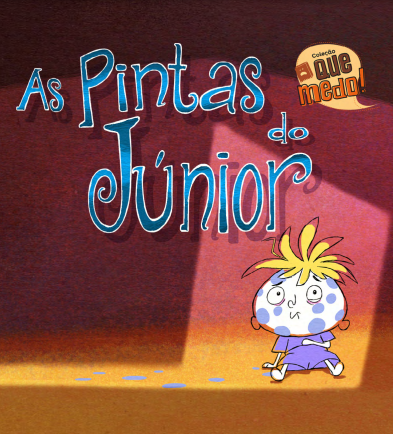 Capa do livro infantil As pintas do Júnior.